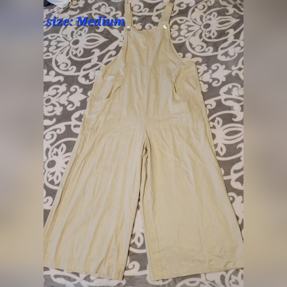 Women's Cream Jumpsuit